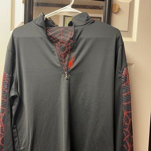 Spyder 1/4 zip lightweight Hoodie (M)